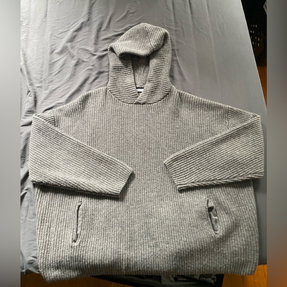 Zara Knit Wool Blend Sweatshirt
